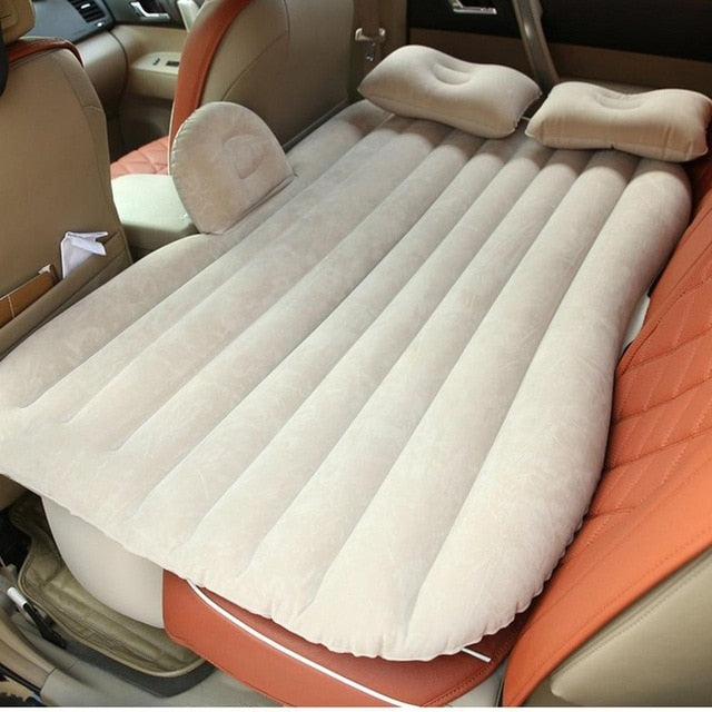Large Size Durable Car Back Seat Cover Car Air Mattress Travel Bed Moisture-proof Inflatable Mattress Air Bed for Car Interior